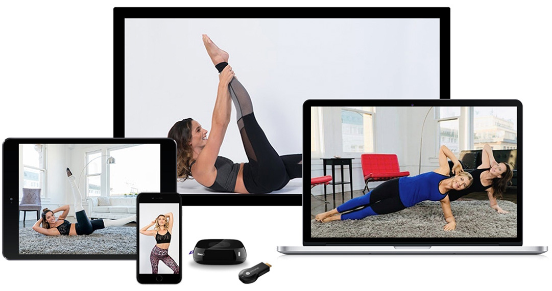 sample of bodyselfietv on various devices
